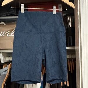 Yogalicious Dark Blue Bike Shorts